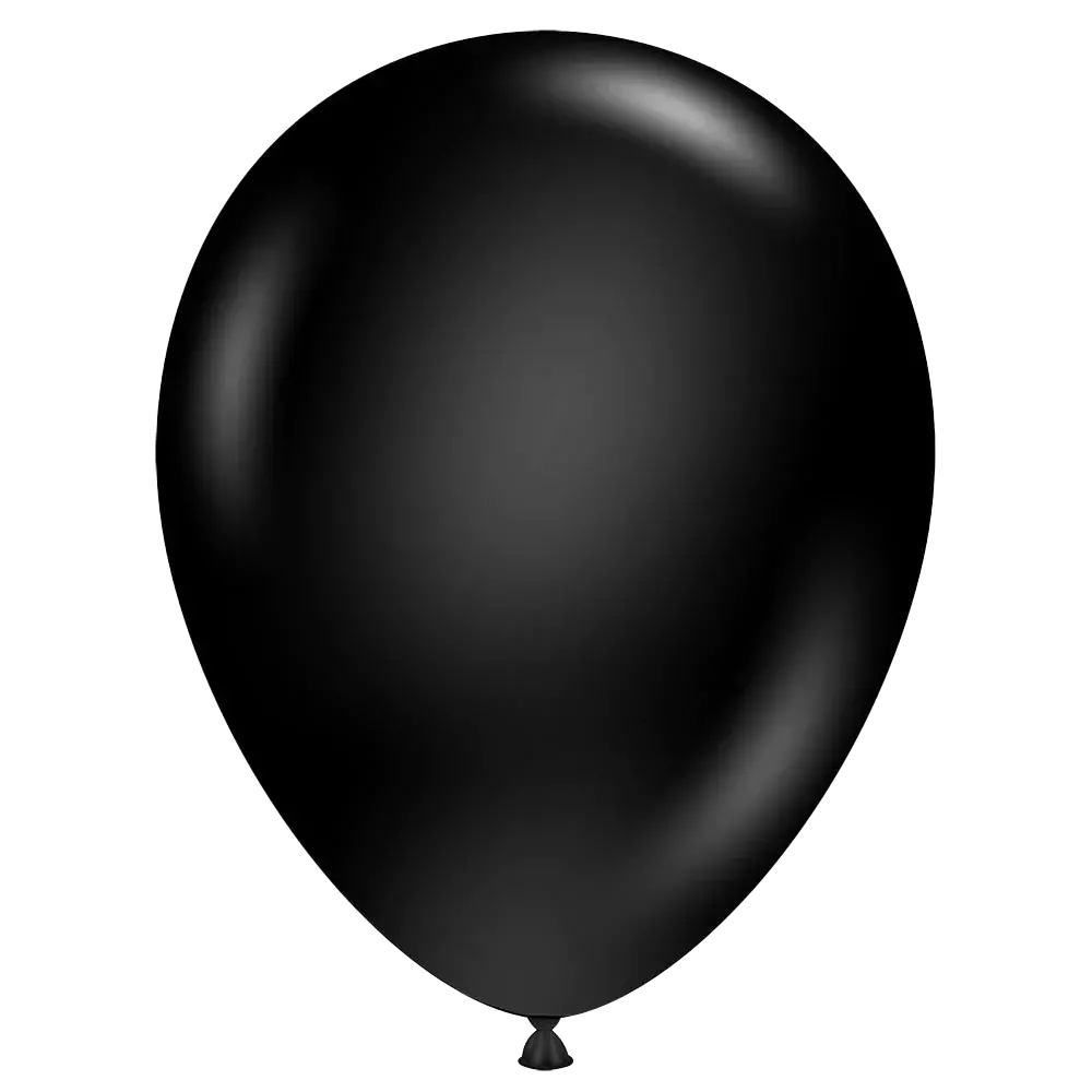 TUFTEX 17" Rundballon | Schwarz